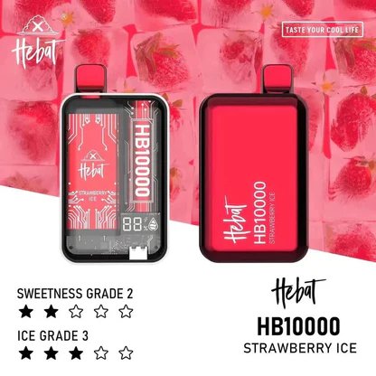 【喜貝 Hebat】10000口拋棄式電子煙 LED顯示屏 可充電 多口味選擇 台灣現貨速發:圖片 9