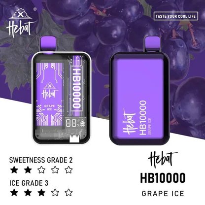 【喜貝 Hebat】10000口拋棄式電子煙 LED顯示屏 可充電 多口味選擇 台灣現貨速發:圖片 5