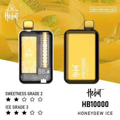 【喜貝 Hebat】10000口拋棄式電子煙 LED顯示屏 可充電 多口味選擇 台灣現貨速發:圖片 4
