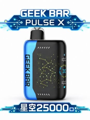 【買5贈1】GEEK BAR星空抛棄式25000口頂級機皇 3D曲面全螢幕 18ml 超大容量 尼古丁鹽 5% 順滑擊喉感 享受星際霧化之旅 全台現貨秒發